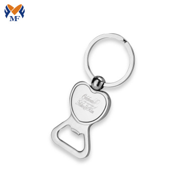 Mini bottle opener keychain for wedding favor