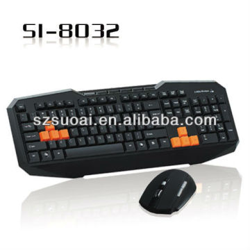 Tablet Wireless Gaming Keyboard Mouse Combo