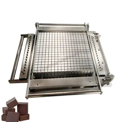 Fudge and Chocolate Block Cutter - Manual Square Candy Cake Cutter