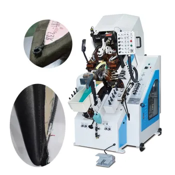 Leather Shoe Fully Automatic Hot Melt Cementing Glue Toe Lasting Machine