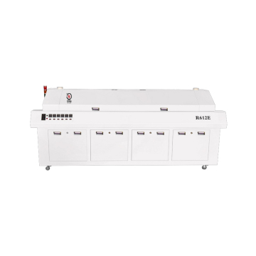 Used 6 Zone Hot Air SMT Reflow Oven HC-R612 with Profiler for PCB Mounting