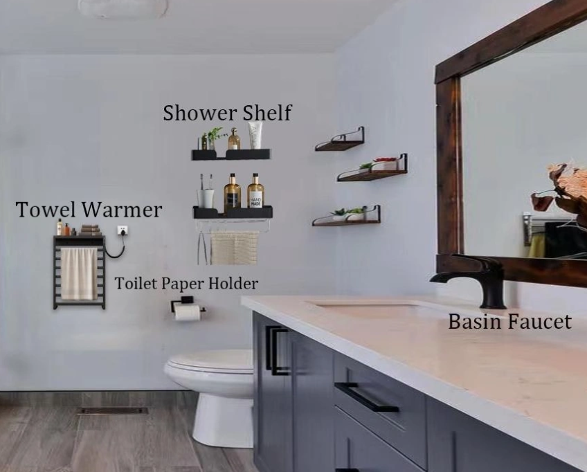 Six elements of bathroom selection