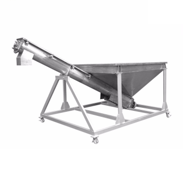 ซัพพลายเออร์จีน OEM แบบกำหนดเองสไตล์ใหม่คาร์บอนคาร์บอนฮอปเปอร์สกรูตัวป้อนสายพานลำเลียงสำหรับเม็ด