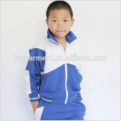 School Uniform Polyester Sportswear Tracksuit