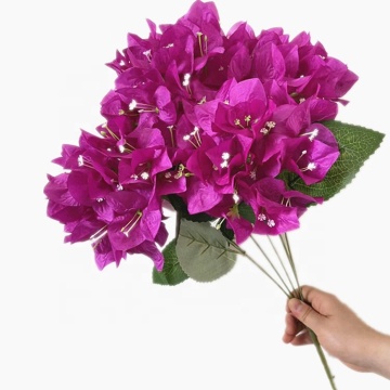Artificial Bougainvillea Glabra and Spectabilis Flower Bouquets