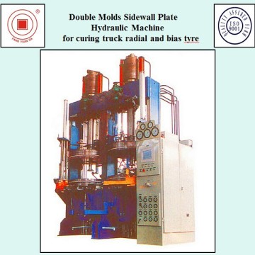 Double Molds Sidewall Plate Hydraulic Machine for curing radial and bias tyre