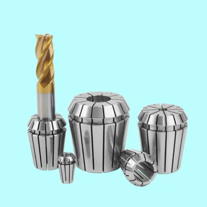 CNC Machine Tool Accessories: ER Milling Collet Set - 0.05mm Precision