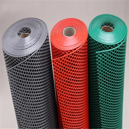 PVC waterproof antislip hexagon floor mat