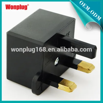 Universal US America to UK 3 pin converter Plug Adapter Plug Adaptor