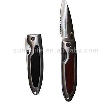 Pocket Knives with Aluminum Handles