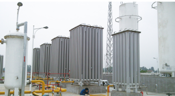 Compact LNG Vaporization Skid