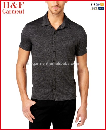 Super soft short sleeve mens regular fit ethnic shirts