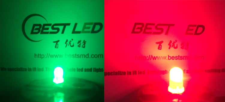 red and green led 91