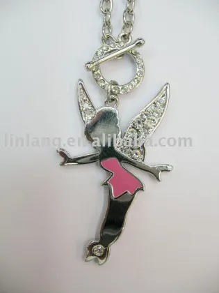 angel keychain,angel brooch,angel fashion necklace