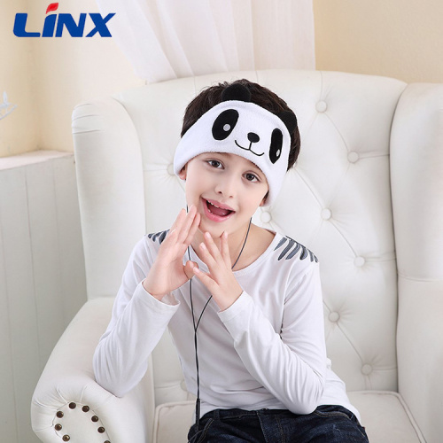 Gaya Hewan Fleece Sleep Headband Headphone Untuk Anak-Anak