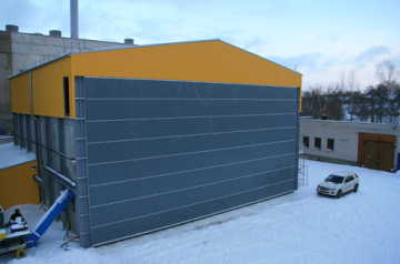 Industry high speed fast door for mining