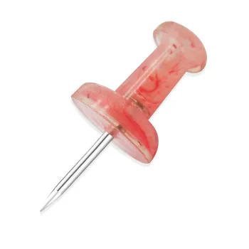 Wholesale Colorful Transparent Long Plastic Push Pins - Factory Price for Office & School Supplies