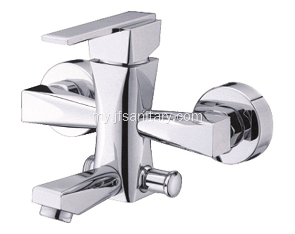 Angular Wall-Mounted Brass Hand Shower Faucet 2 လုပ်ဆောင်ချက်