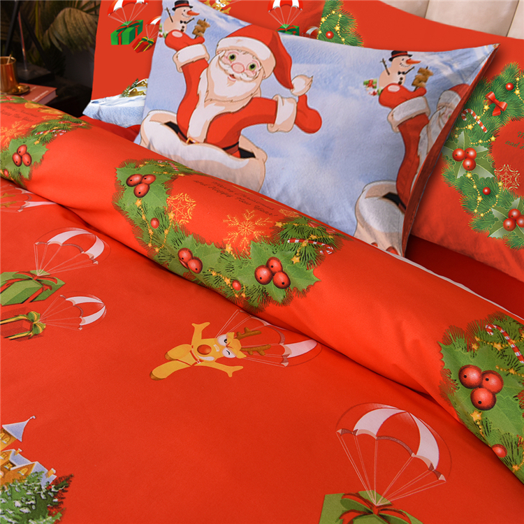 Christmas Santa Baby Duvet Cover Bedding Sets: Complete Comforter and Pillowcase Collections
