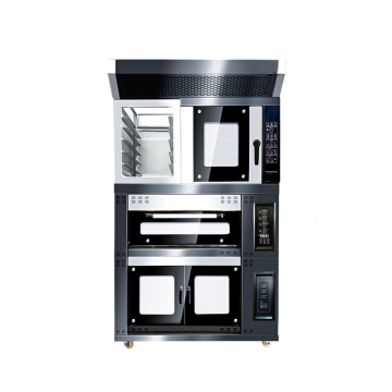 Cost-Effective Industrial Multi-Tray Electric Oven and Proofer Combination
