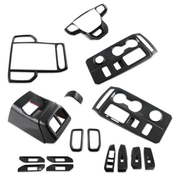 Luxury Carbon Fiber Interior Decorative Covers for 2023 Ford Ranger