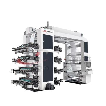 High Speed Flexo Printing Machine for Plastic Film and Paper Bag Printing