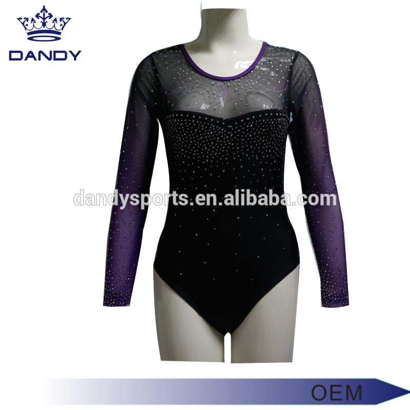 Oanpast ûntwerp College Fitness Dance Suit