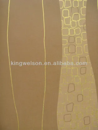 fashion golden wallpaper for home decoration