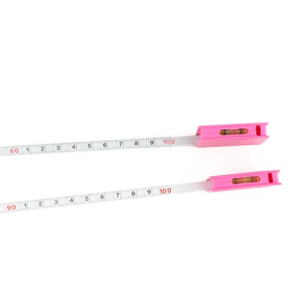 1M Keychain Square Level Tape Measure