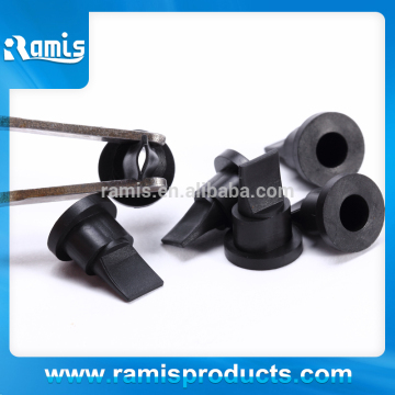 Rubber air small black duckbill valve
