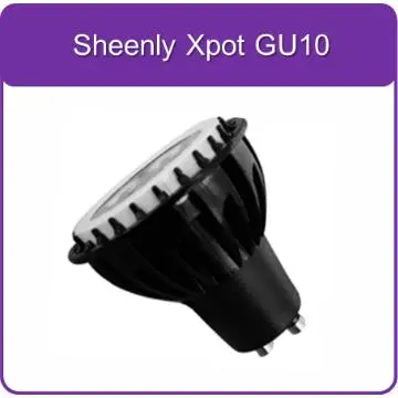 Sheenly Xpot GU16 LED spotlight