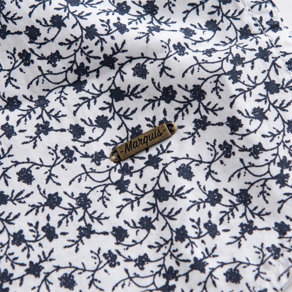 Men's Long Sleeve Print Shirt