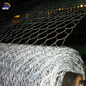 60x80mm wire mesh ayam heksagonal