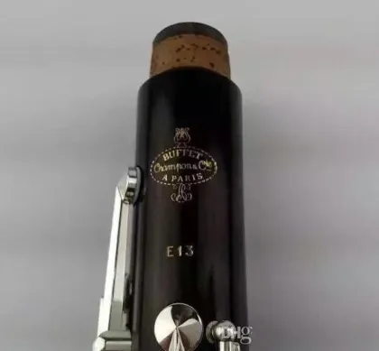 Buffet Crampon Blackwood Clarinet E13 Model Bb Clarinets Bakelite 17 Keys Musical Instruments with Mouthpiece Reeds