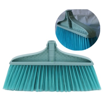 120cm Stainless Steel Pole Soft Plastic Broom for Household Cleaning