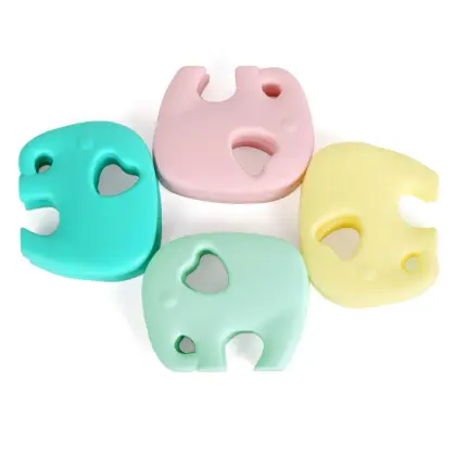 BPA Free Silicone Baby Teether