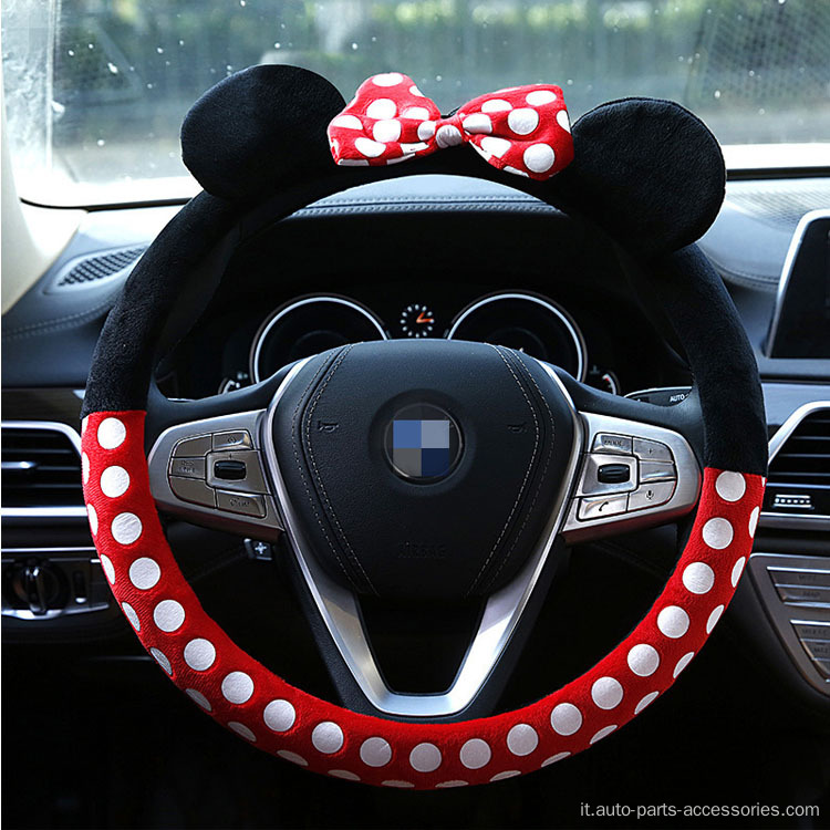 Plush tieni caldi accessori per auto con accessori per le auto