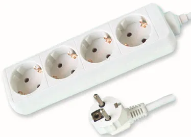 4 way European type wiring board