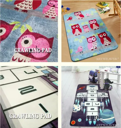 Owl Pattern Children's Rug