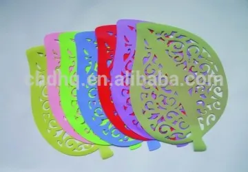 leaf shaped silicone mat