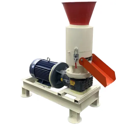 Wood Pellet Maker: 11kw 450kg/h Wood Chip Pelletizing Machine