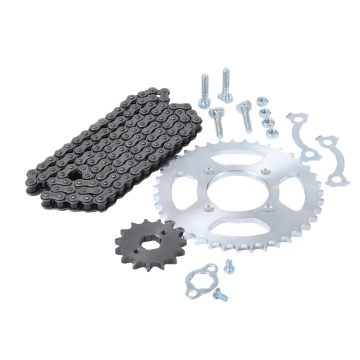 HONLG Motorcycle Chain and Sprocket Kit for HJ125-8