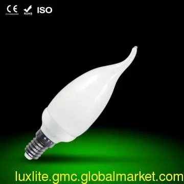 MINI Opaque Candle 9W  CFL Lamp