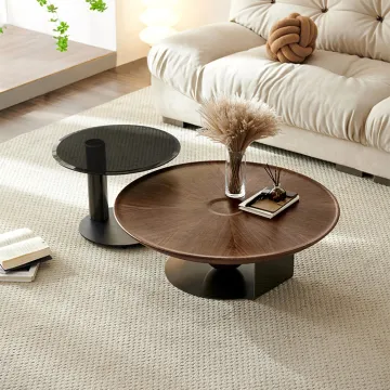 Italian style solid wood coffee table