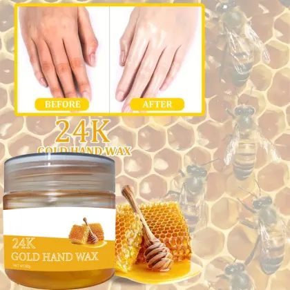 Hand Mask with Milk, Honey, Exfoliating Hand Cream, 60g: Moisturizing, Nourishing, and Paraffin-Free Formula