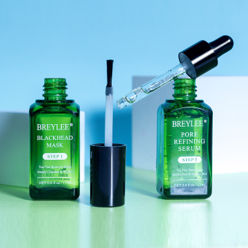 Breylee Tea Tree Oil Blackhead Removing Kit: Mask and Serum for Pore Refinement