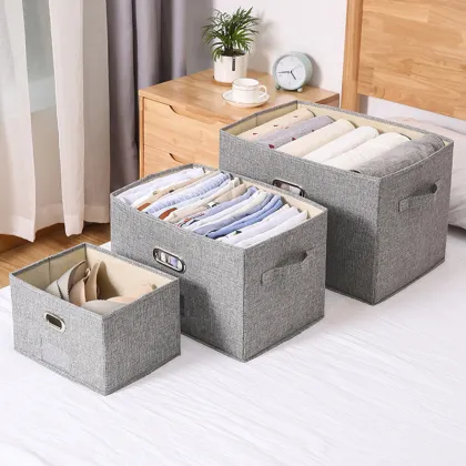 High-Quality Oxford Fabric Collapsible Storage Boxes and Bins: Perfect Home and Closet Organizers