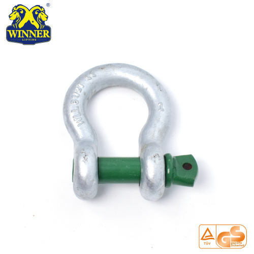 2T Galvanized U Shackles