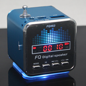 FQ Digital Mini Cube Radio MP3 Speaker