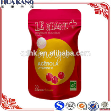 qingdao plastic special shape liquid beverage packaging bag factory